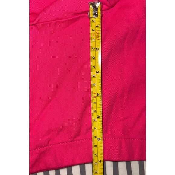J Crew 7”Classic Chino Shorts in Radiant Fuchsia Size 4 - Picture 7 of 11